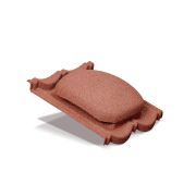 Вентилятор подкр. пространства AeroDek Tradition античный красный