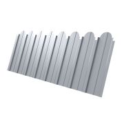 Профнастил С10A фигурный 0,45 Drap с пленкой RAL 9003 сигнальный белый