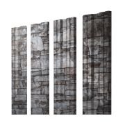 Штакетник Twin 0,45 Print Elite Fine Stone TwinColor