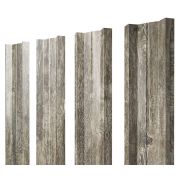 Штакетник М-образный А 0,45 Print Elite Nordic Wood TwinColor