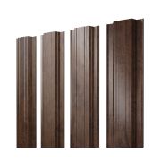 Штакетник Прямоугольный 0,45 Print Elite Antique Wood TwinColor