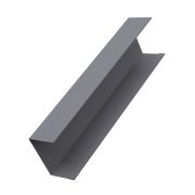 Крышка 65х60 жалюзи Milan, Tokyo 0,45 Drap RAL 7004 сигнальный серый (для калиток и ворот)