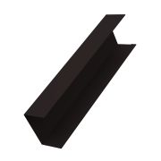 Крышка 65х60 жалюзи Milan, Tokyo 0,45 Drap RAL 9005 черный (для калиток и ворот)