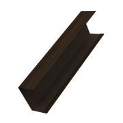 Крышка 65х60 жалюзи Milan, Tokyo 0,45 Print Elite Coffee Wood TwinColor (для калиток и ворот)