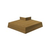 Угол отлива внешний 150 0,45 Print Elite с пленкой Honey Wood TwinColor