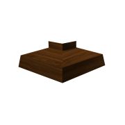 Угол отлива внешний 200 0,45 Print Elite с пленкой Choco Wood TwinColor