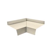 Угол отлива внутренний 250 0,45 Print Elite с пленкой Milky Wood TwinColor