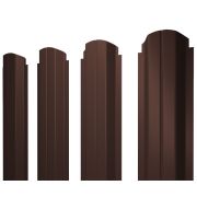 Штакетник П-образный B фигурный 0,45 Print-double Elite Antique Wood