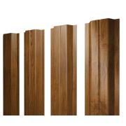Штакетник П-образный В 0,45 Print Elite Golden Wood TwinColor