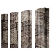 Штакетник П-образный А 0,45 Print Elite King Stone TwinColor