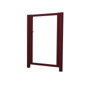 Калитка Жалюзи 2,0х1 RAL 3005 без заполнения