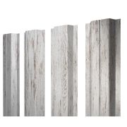 Штакетник П-образный В 0,45 Print Elite Snow Wood TwinColor