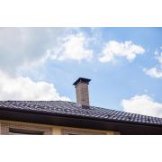 Дымник на трубу 520х390мм 0,5 PurLite Matt с пленкой RAL 8004 терракота
