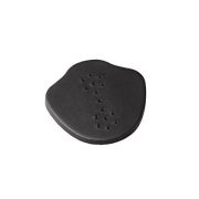 Коньковый керамический торцевой элемент Braas Рубин 11V графит