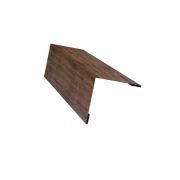 Планка завершающая 50х50 жалюзи Milan 0,45 Print-double Premium Antique Wood