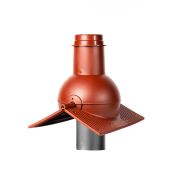 Выход канализации коньковый Krovent Pipe-cone кирпичный