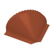 Заглушка конусная 0,5 Satin RAL 8004 терракота