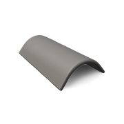 Коньковая черепица с зажимом Braas Эво графит