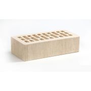 Кирпич облицовочный Воротынск белый жемчуг 1 бархат 250х120х65 М175 F100