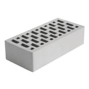 Кирпич облицовочный Новомосковский хром 1 гладкий 250х120х65 М150 F75 пустотность 42%