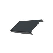 Ламель обратная 150 жалюзи Texas 0,5 Satin с пленкой RAL 7016 антрацитово-серый