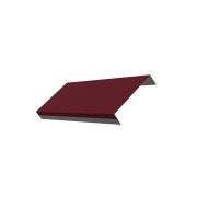 Ламель обратная 125 жалюзи Texas 0,45 PE-Double с пленкой RAL 3005 красное вино