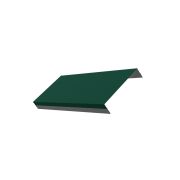 Ламель обратная 125 жалюзи Texas 0,5 Satin с пленкой RAL 6005 зеленый мох