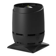 FLOW 200S вентиляционный выход + основание 400x400 черный