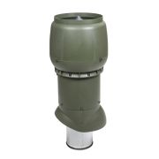 Выход вытяжки XL 200х300х700 ИЗ зеленый с колпаком