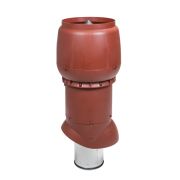 Выход вытяжки XL 200х300х700 ИЗ красный с колпаком