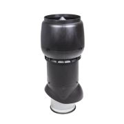 Выход вытяжки XL 250х300х700 ИЗ черный с колпаком