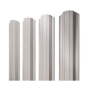 Штакетник Прямоугольный фигурный 0,45 Print Elite Milky Wood TwinColor