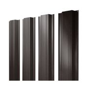 Штакетник Прямоугольный 0,45 Print Elite Coffee Wood TwinColor