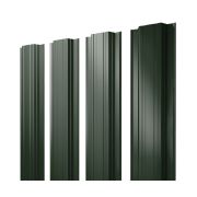 Штакетник Прямоугольный 0,5 GreenCoat Pural BT RR 11 темно-зеленый (RAL 6020 хромовая зелень)