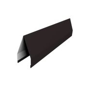 Ламель жалюзи Tokyo 0,5 Satin с пленкой RAL 9005 черный