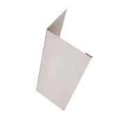 Нащельник (для калиток и ворот) 25х35 жалюзи Milan, Tokyo, Palermo 0,45 Print Elite Milky Wood TwinColor (L1,68)