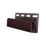 Профиль J 3,00 двухслойный Grand Line акрил (АСА) темный дуб (малый)