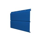 Софит ЭкоБрус с перфорацией 0,345 Grand Line 0,5 Satin с пленкой RAL 5005 сигнальный синий