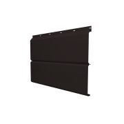 Софит ЭкоБрус с перфорацией 0,345 Grand Line 0,5 Satin RAL 9005 черный