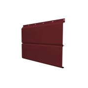 Софит ЭкоБрус с перфорацией 0,345 Grand Line 0,45 Drap RAL 3005 красное вино