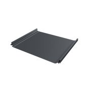 Кликфальц Pro Grand Line 0,5 Satin Matt с пленкой на замках RAL 7024 мокрый асфальт