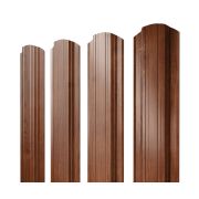 Штакетник Прямоугольный фигурный 0,45 Print Elite Rowan TwinColor