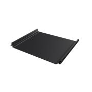 Кликфальц Pro Grand Line 0,45 Drap с пленкой на замках RAL 9005 черный темный