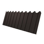 Профнастил С8А фигурный 0,5 Satin Matt RR 32 темно-коричневый