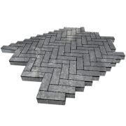 Плитка тротуарная SteinRus Паркет высота 60мм гладкий ColorMix актау