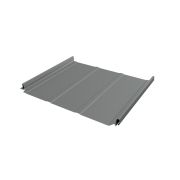 Кликфальц Pro Line Grand Line 0,5 GreenCoat Pural BT, matt с пленкой на замках RR 22 серый (RAL 7042 транспортный серый a)