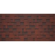 Битумная черепица TEGOLA LAZIO amarone 410 (красный Амароне)