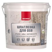 Шпатлевка NEOMID для плит OSB, 7 кг, готовый (пластиковое ведро)