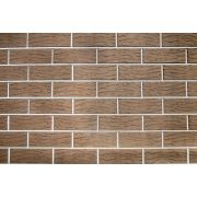 Кирпич облицовочный Керма шоколад 1 УС рустик 250х120х65 М200 F75