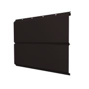 ЭкоБрус new 0,45 Drap ST с пленкой с пленкой RAL 9005 черный